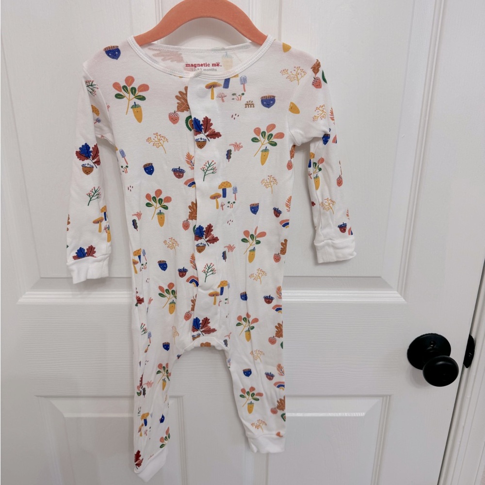 Magnetic Me Organic Cotton Footie 12-18M